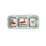3 Compartment Meal Time Bento Lunch Box - Racing Car Boy