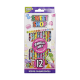 Scentos Sweet Shop Scented Colour Pencils Pack of 12
