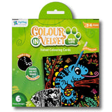 PepPlay Velvet Coloring Cards (Wild)