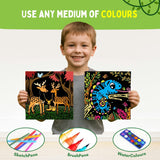 PepPlay Velvet Coloring Cards (Wild)