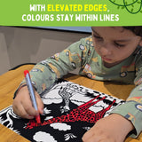 PepPlay Velvet Coloring Cards (Wild)