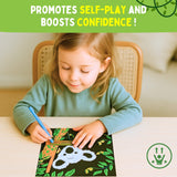 PepPlay Velvet Coloring Cards (Wild)