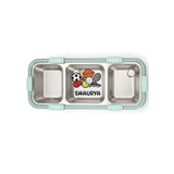 3 Compartment Meal Time Bento Lunch Box - Sports Equipment