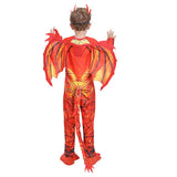 Red Dragon,Kids Halloween Costume Fancy Dress Up