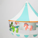 Aqua Carnival Horse Lamp