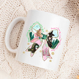 Changed for Good Bow White Wicked Ceramic Mug