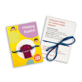 Personalized Name Rakhi for Kids - Fc Barcelona