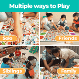 Berrybee I Spy Mat–Detective & Educational Game for Kids 6-10