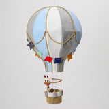 Big Blue Hot air Balloon
