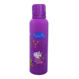 Youp Stainless Steel Purple Color Peppa Pig Kids Water Bottle Oscar - 750 ml