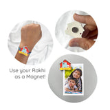 Personalized Name Rakhi for Kids - Kitty Cat