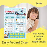 Daily Reward Chart Personalised - Sailor