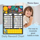 Daily Reward Chart Personalised - Mission Space