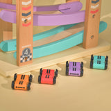 Speedy Wheels Wooden Car Race Toy
