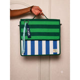 Timeless Stripes Personalized Kids Art & Stationery Folder Bag - Adventure Stripe