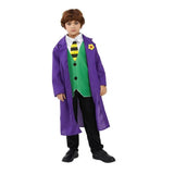 The Superhero Joker Theme Kids Halloween Costume