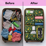 7 Piece Combo - Toiletries Organizer, Foldable Travel Kit, Medicine Kit, Multipurpose Travel Organizer