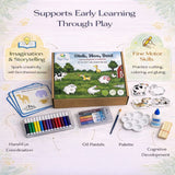 DIY Activity Kit & Adventure Box – Moo, Baa, La La La!