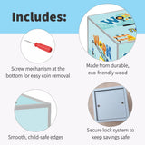 My Money Box Personalised - Construction Zone