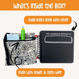 Berrybee Toddler Children's Activity Chalkboard Book-Portable