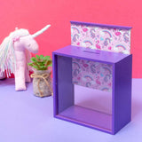 Shadow Piggy Bank - Purple