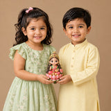 DIY Colouring 3D Eco Resin Goddess Lakshmi activity Kit