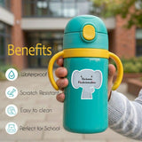 Fancy Shape Sticker - Chubby Elephant