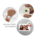 Personalized Name Rakhi for Kids - Dino Party