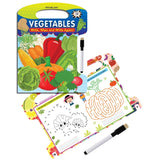 Write and Wipe Book - Vegetables