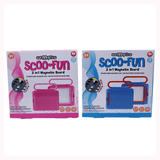 Scoo Fun (Blue) 2-in-1 Board Magical Slate and Magnetic Board Writing & Magnetic Play