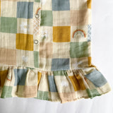 Girls Co-Ord Set- Boho Checks