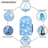 Printed Backpack - Whale