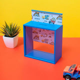 Shadow Piggy Bank - Blue