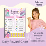 Daily Reward Chart Personalised - Princess Palace
