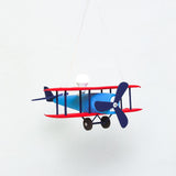 Blue vintage Aeroplane Lamp