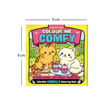 Colour Me Comfy: Artsy Animals - Easy and Relaxing Animal Colouring Book for All Ages with Bold, Cute and Creative Designs
