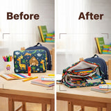 3-Zip Toiletries Organizer - Animal