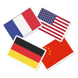 Flag 1 and flag 2 combo flashcards