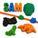 Personalised Name Crayon Gift Box - Exclusive Raksha Bandhan Gift for BRO