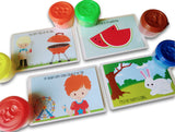 Playdough mats (20 activities included and 6 boxes of dough)