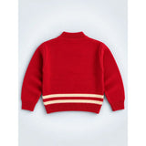 XMAS Tree Star Knitted Winter Cardigan, Christmas Sweater for Kids