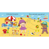 Busy Beach: A Push, Pull, Slide Book (Campbell Busy Books)