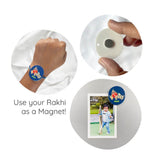 Personalized Name Rakhi for Kids - Cricket Buzz
