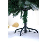 Swen 4 feet Balsam Christmas Tree with Light Frosting and Large Pine Cones