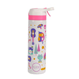 Swen Insulated Stainless Steel Mist Bottle Pink and White