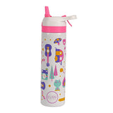 Swen Insulated Stainless Steel Mist Bottle Pink and White