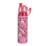 Swen Insulated Stainless Steel Unicorn Theme Mist Bottle Pink