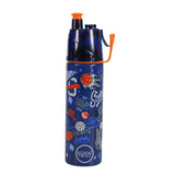 Swen Insulated Stainless Steel Sports Theme Mist Bottle Blue