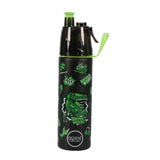 Swen Insulated Stainless Steel Video Game Theme Mist Bottle Black