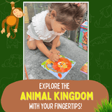 My First Touch & Feel Puzzles - Wild Animals